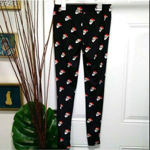 Santa Clause tipsy Elf Leggings S